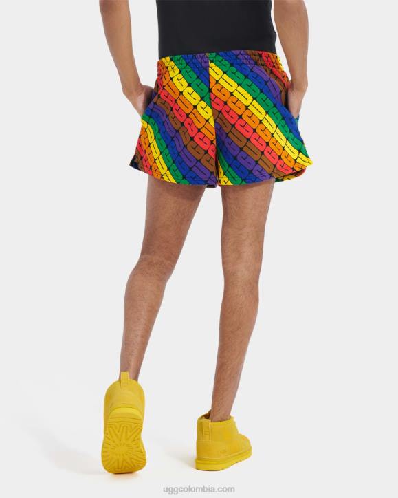 orgullo corto de noni logotipo del arco iris todos los géneros UGG 4VBT121