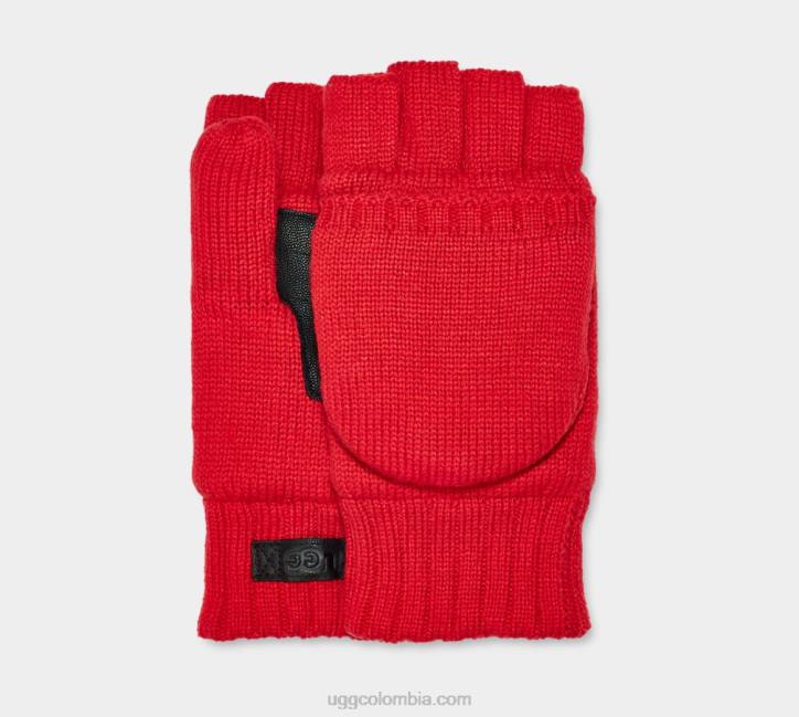 manopla de punto rojo samba hombres UGG 4VBT1923