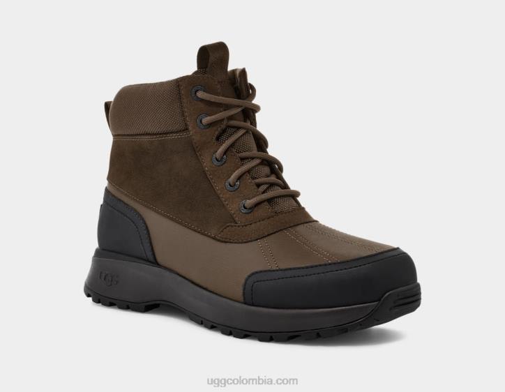 bota de pato emmett cerveza negra hombres UGG 4VBT1494