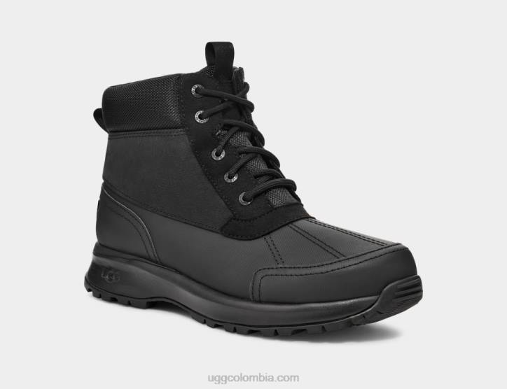 bota de pato emmett negro hombres UGG 4VBT1493