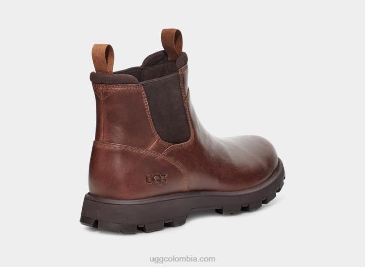 hillmont chelsea cuero castaño hombres UGG 4VBT1506