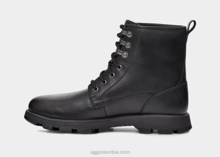 kirkson cuero negro hombres UGG 4VBT1517