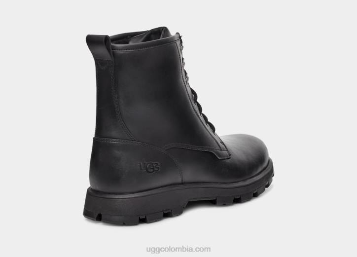 kirkson cuero negro hombres UGG 4VBT1517