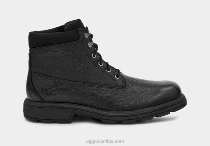 Bota media biltmore puntera lisa negro hombres UGG 4VBT1560