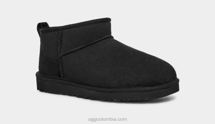 clásico ultra mini negro hombres UGG 4VBT1508