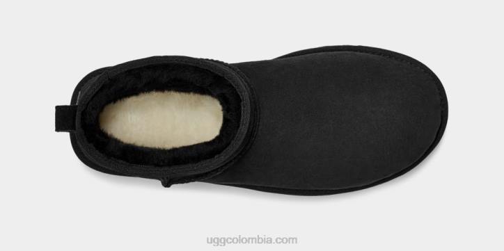 clásico ultra mini negro hombres UGG 4VBT1508