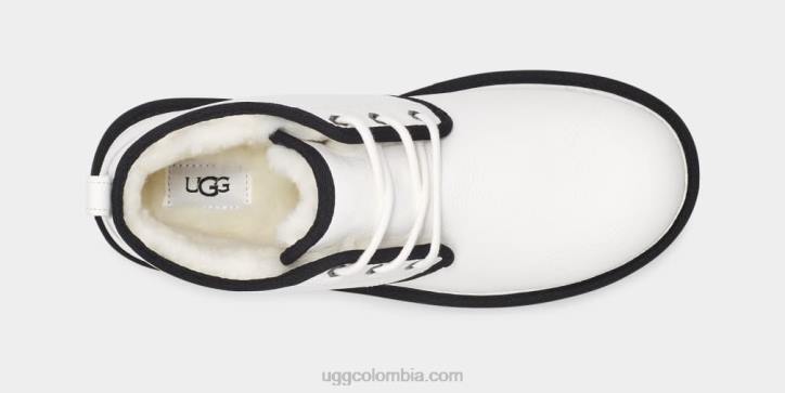 cuero neumel cuero blanco/negro hombres UGG 4VBT1577
