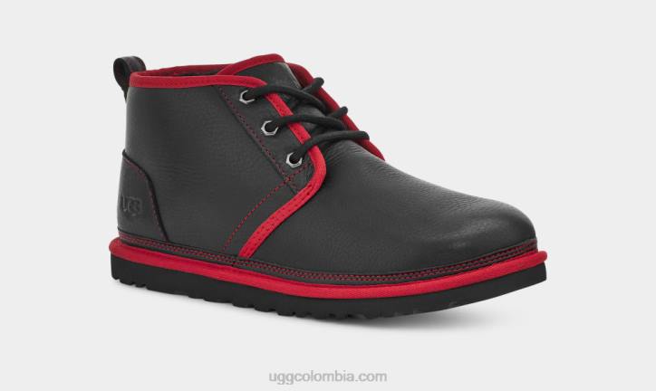 cuero neumel cuero negro/rojo samba hombres UGG 4VBT1578