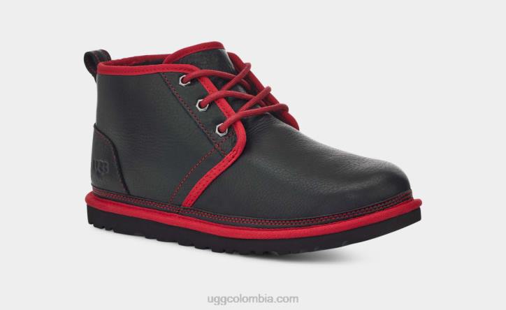 cuero neumel cuero negro/rojo samba hombres UGG 4VBT1578
