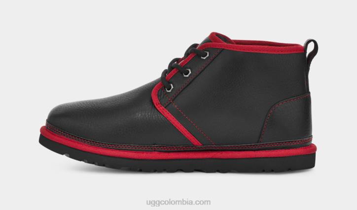cuero neumel cuero negro/rojo samba hombres UGG 4VBT1578