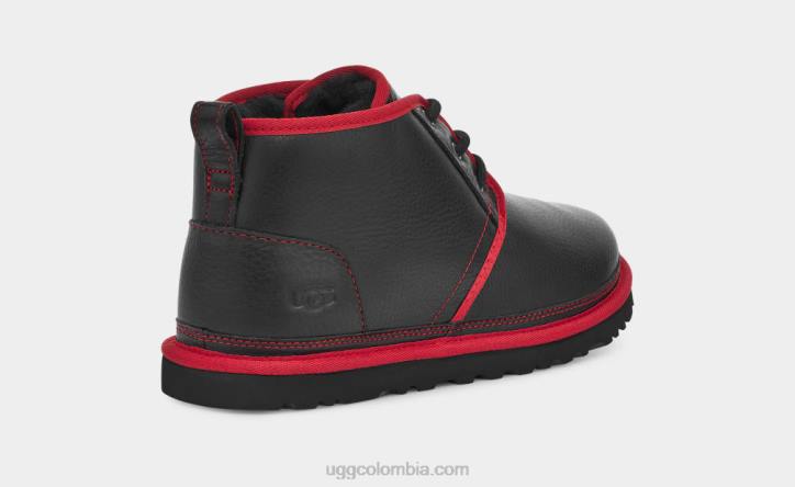 cuero neumel cuero negro/rojo samba hombres UGG 4VBT1578