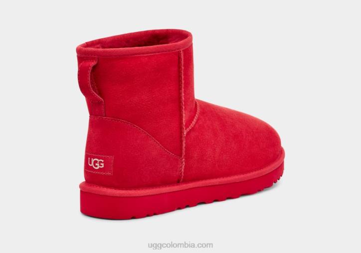 minibota clásica rojo samba hombres UGG 4VBT231