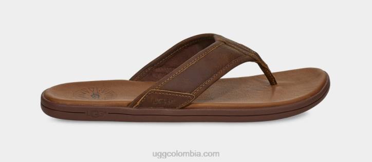 chanclas de piel junto al mar equipaje hombres UGG 4VBT1549