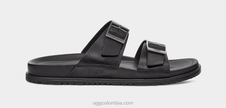 sandalias con hebilla wainscott cuero negro hombres UGG 4VBT1404 sandalias con hebilla wainscott cuero negro hombres UGG 4VBT1404