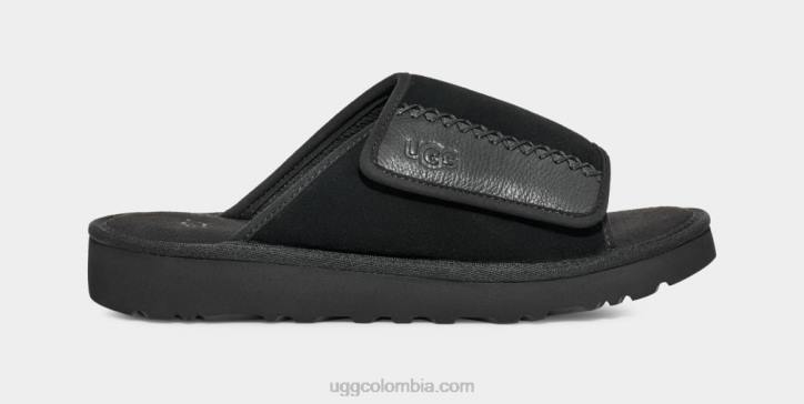 tobogán de la costa dorada negro hombres UGG 4VBT1455 tobogán de la costa dorada negro hombres UGG 4VBT1455