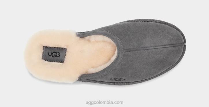 arrastrar gris oscuro hombres UGG 4VBT1428