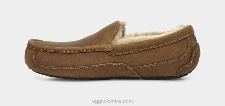ascot de cuero mate broncearse hombres UGG 4VBT1504