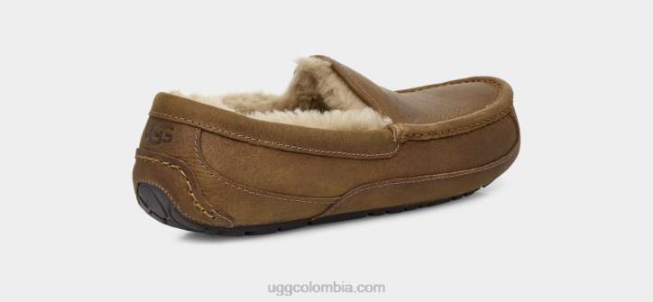ascot de cuero mate broncearse hombres UGG 4VBT1504