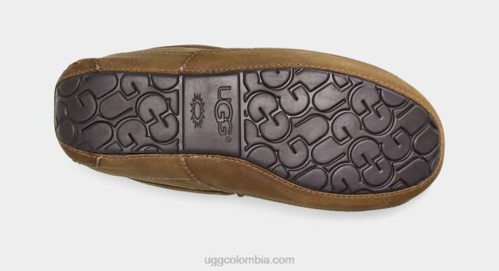 ascot de cuero mate broncearse hombres UGG 4VBT1504