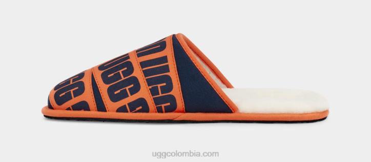 banda gráfica desgastada azul marino/naranja hombres UGG 4VBT1595