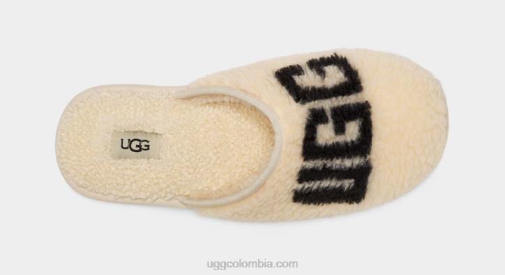gráfico rizado desgastado natural hombres UGG 4VBT1588