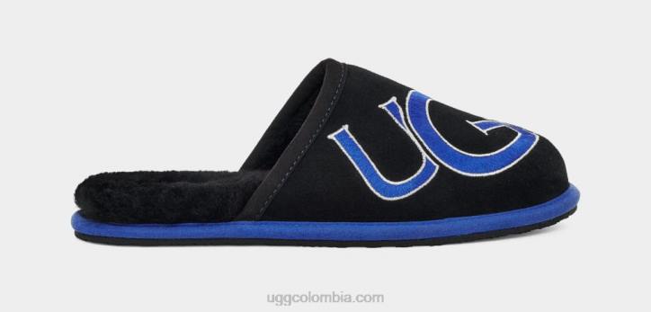 logotipo de desgaste ii negro/neptuno hombres UGG 4VBT227