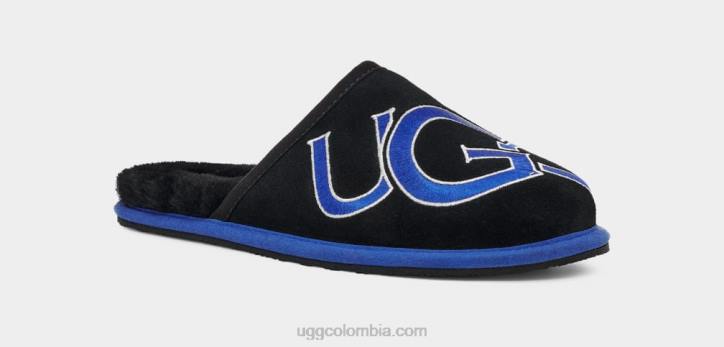 logotipo de desgaste ii negro/neptuno hombres UGG 4VBT227