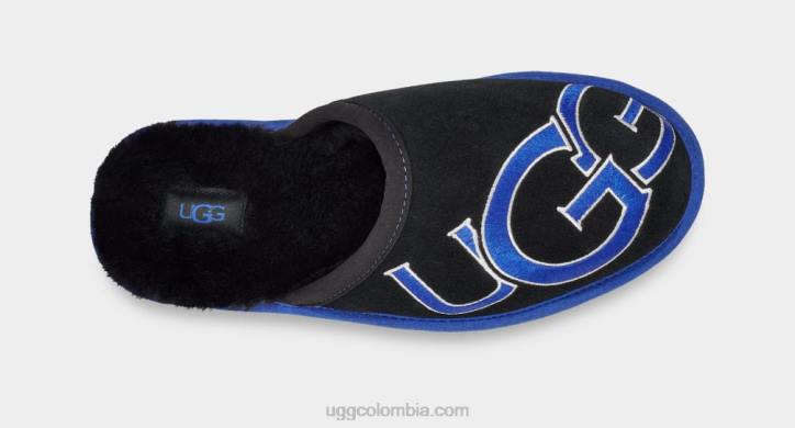 logotipo de desgaste ii negro/neptuno hombres UGG 4VBT227