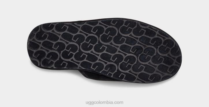 logotipo de desgaste negro hombres UGG 4VBT1619