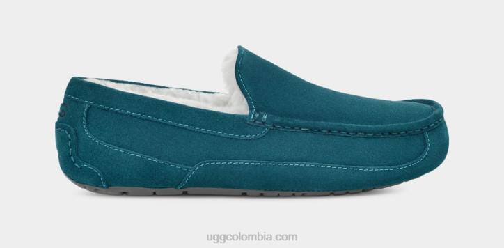zapatilla ascot marina azul hombres UGG 4VBT1424