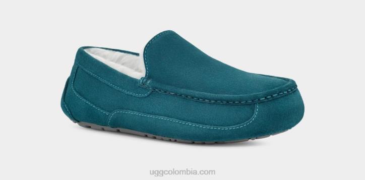 zapatilla ascot marina azul hombres UGG 4VBT1424