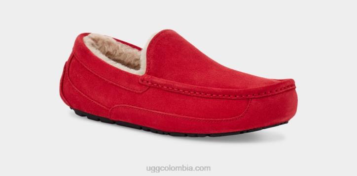 zapatilla ascot rojo samba hombres UGG 4VBT1653