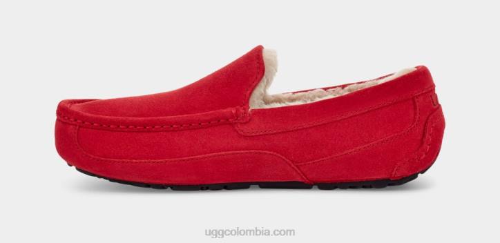 zapatilla ascot rojo samba hombres UGG 4VBT1653