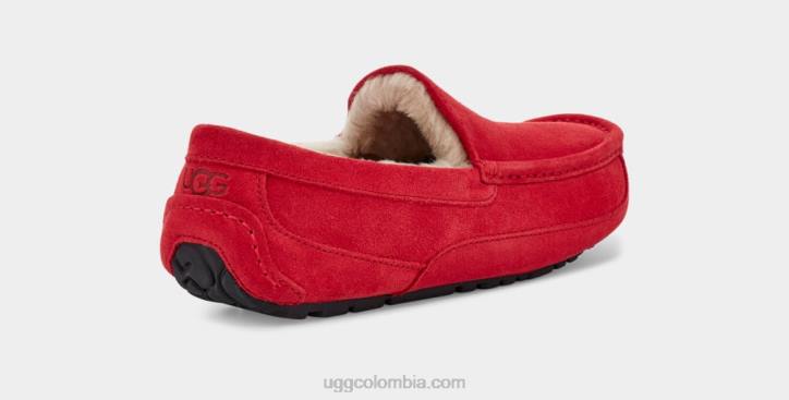 zapatilla ascot rojo samba hombres UGG 4VBT1653
