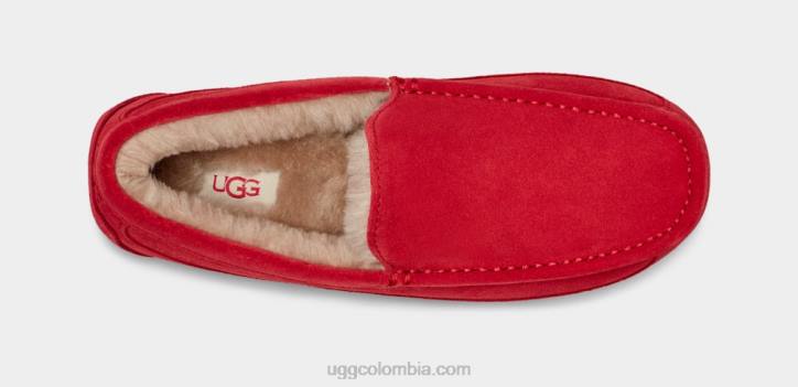 zapatilla ascot rojo samba hombres UGG 4VBT1653
