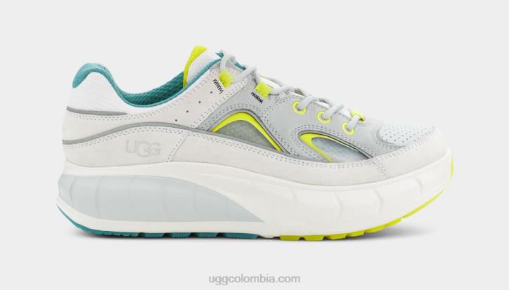 lado oeste bajo Malla gris glaciar/blanco hombres UGG 4VBT1610