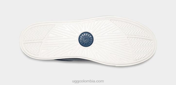 tiempo bajo baysider cuero azul concordia hombres UGG 4VBT1562
