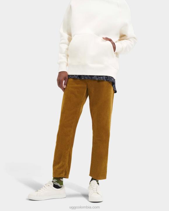 tiempo bajo baysider cuero blanco hombres UGG 4VBT198