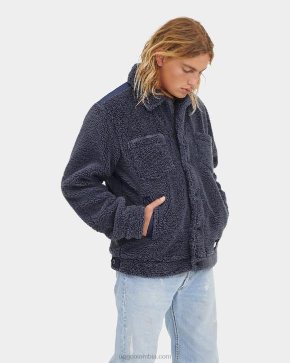 chamarra de camionero de sherpa janson ciclón hombres UGG 4VBT1886