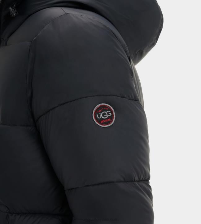 chaqueta acolchada brayden negro hombres UGG 4VBT272