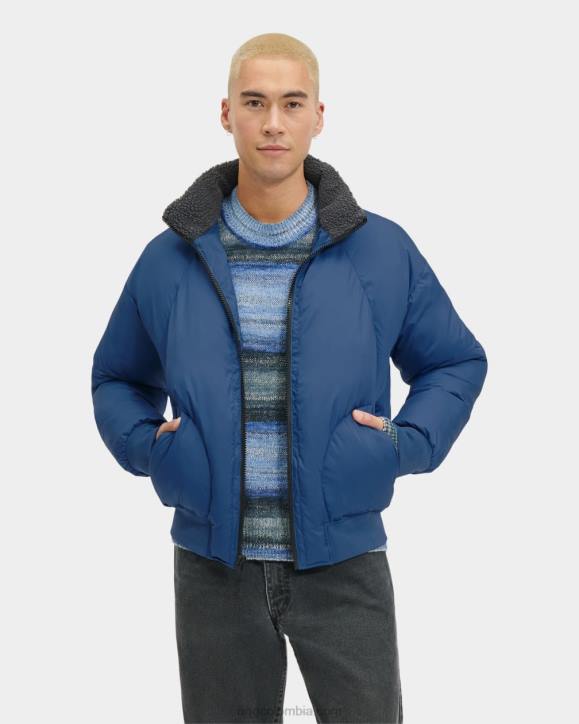 chaqueta acolchada de sherpa damion Armada hombres UGG 4VBT1890