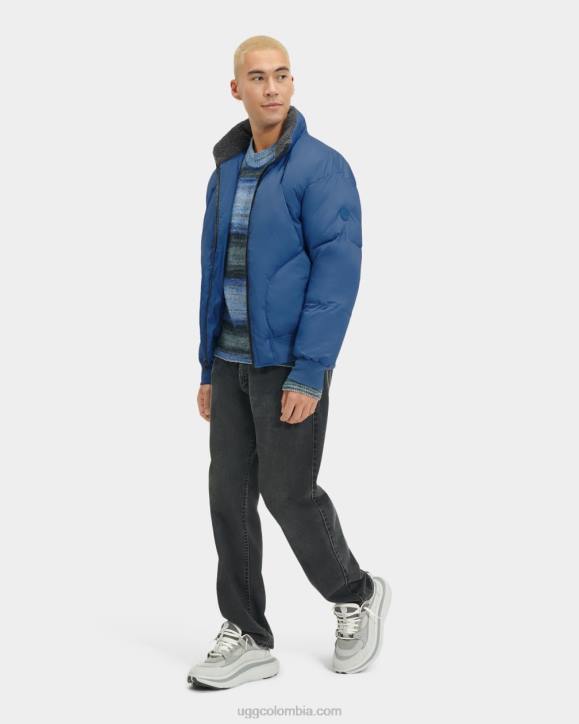 chaqueta acolchada de sherpa damion Armada hombres UGG 4VBT1890