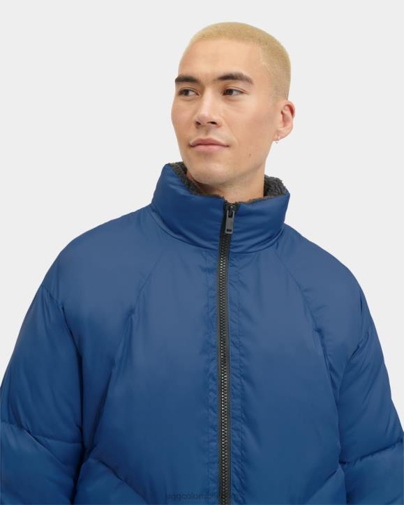 chaqueta acolchada de sherpa damion Armada hombres UGG 4VBT1890