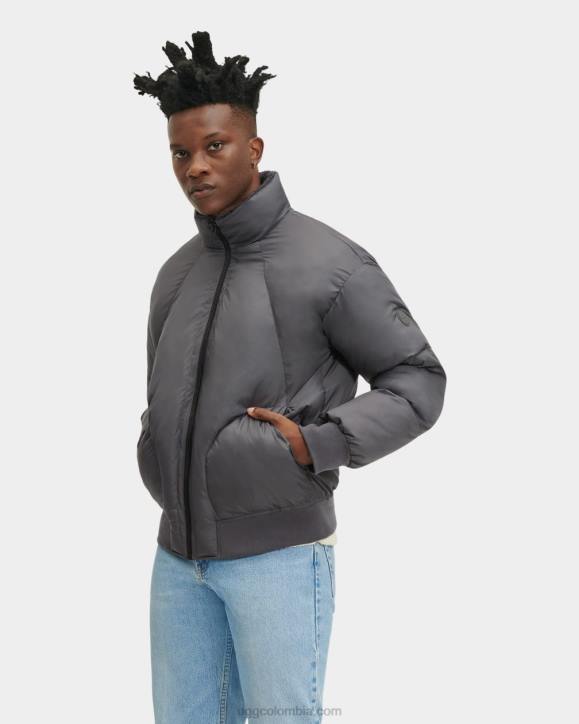 chaqueta acolchada de sherpa damion ceniza oscura hombres UGG 4VBT1892 chaqueta acolchada de sherpa damion ceniza oscura hombres UGG 4VBT1892