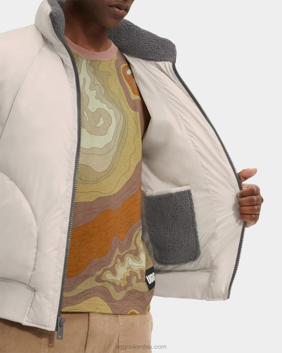 chaqueta acolchada de sherpa damion nube hombres UGG 4VBT1891