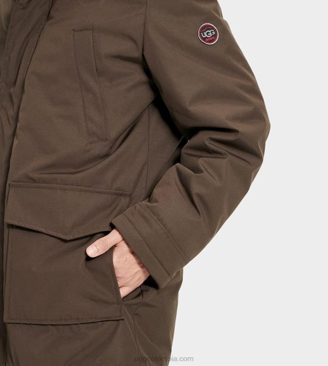 parka butte oliva oscuro hombres UGG 4VBT1907