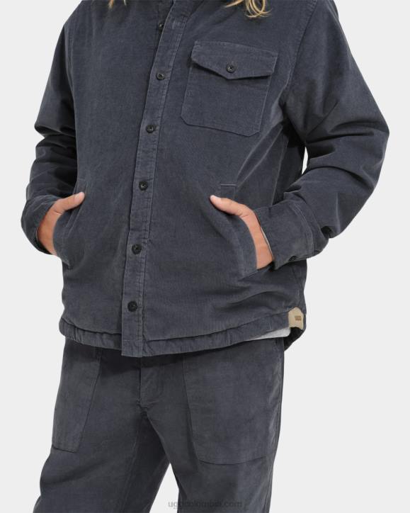 sobrecamisa Theodore con botones ciclón hombres UGG 4VBT1868
