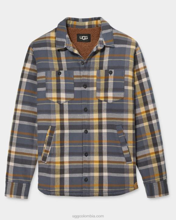 sobrecamisa braxton a cuadros ciclón multi hombres UGG 4VBT1876