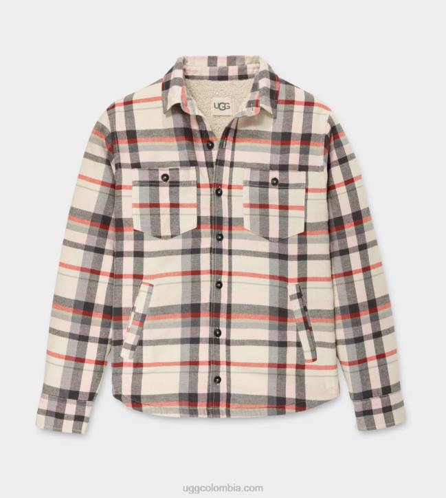 sobrecamisa braxton a cuadros flor de loto multi hombres UGG 4VBT1877