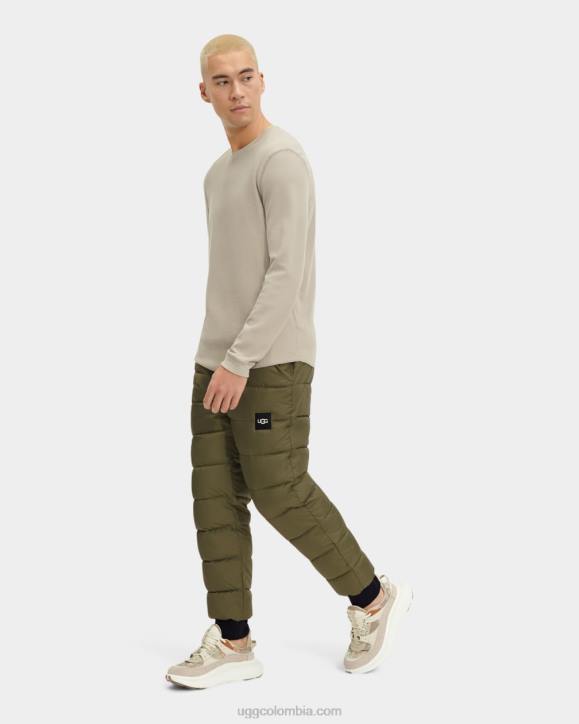 pantalones acolchados winslow nori hombres UGG 4VBT278